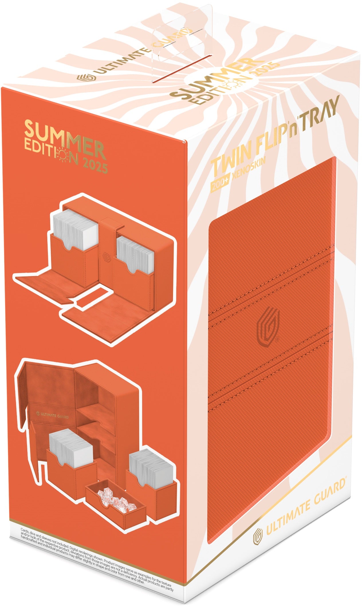 Twin Flip'n'Tray 200+ Standard Size Xenoskin - Summer Edition - Peach