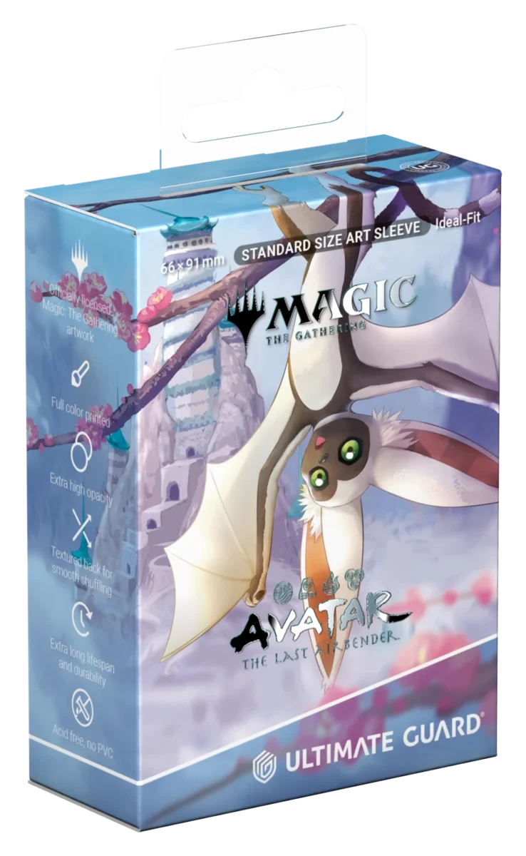 Magic the Gathering Art Sleeves - Avatar The Last Airbender - Momo, Rambunctious Rascal