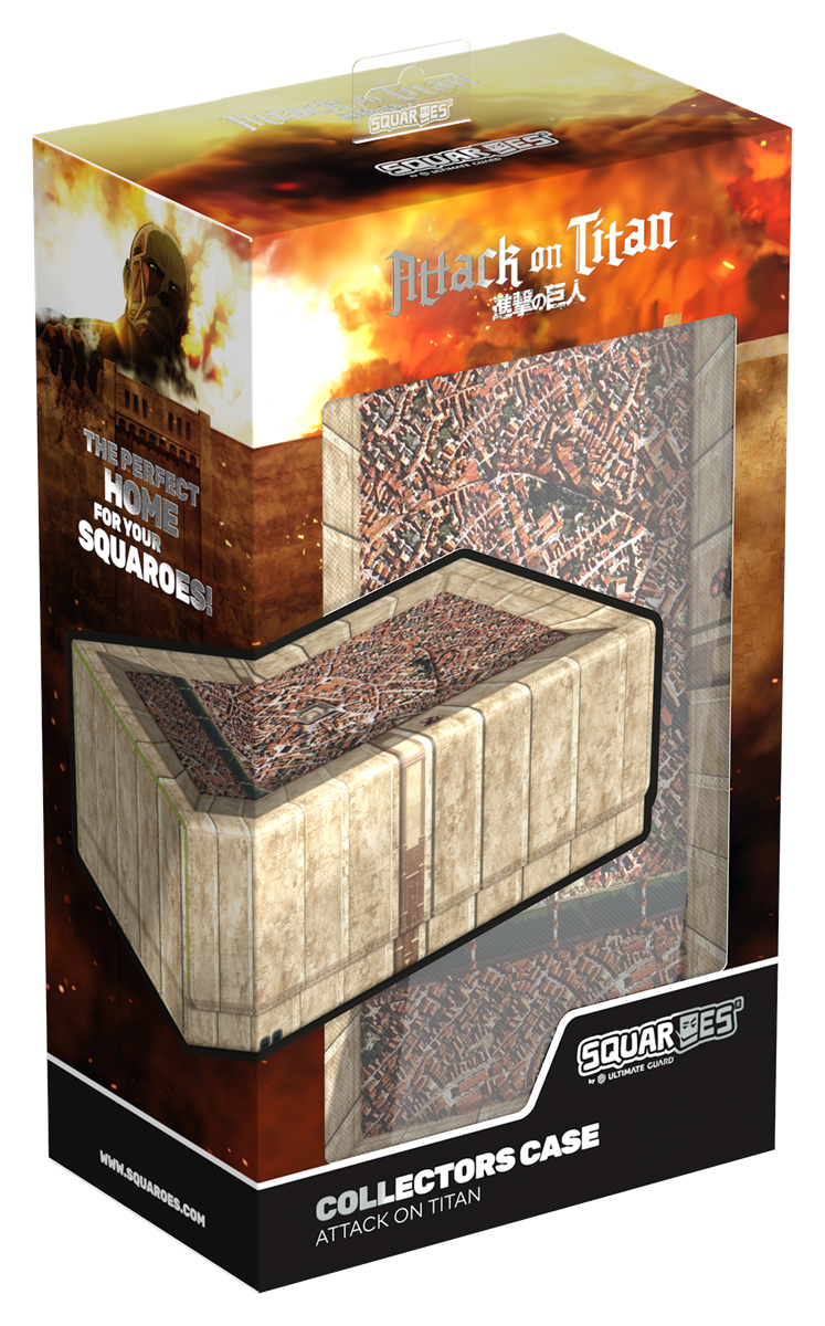 Squaroes: Arkhive 800+ Attack on Titan - Collector's Case - Shiganshina District