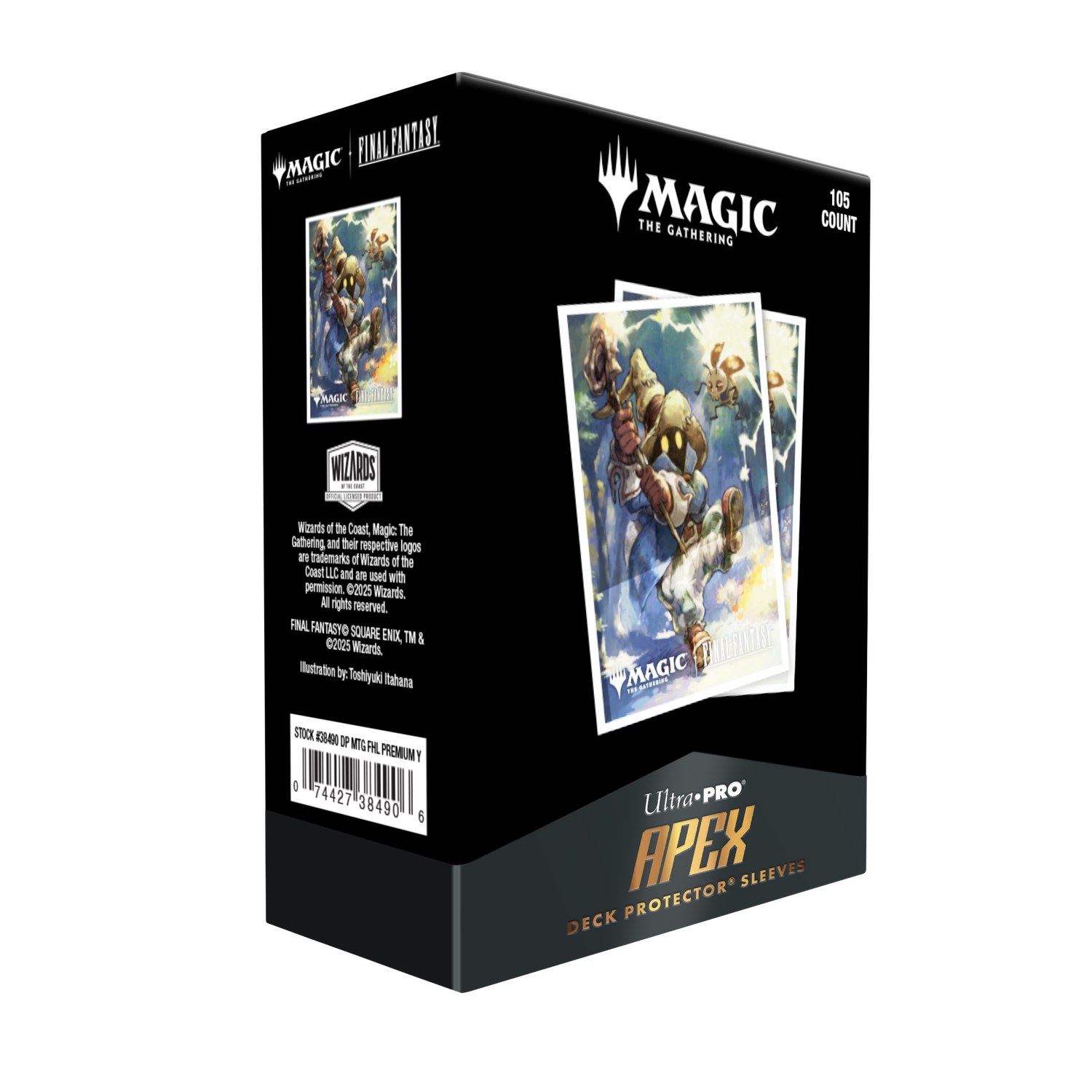 Magic the Gathering CCG: Final Fantasy - 105ct Apex Deck Protector Sleeves - Vivi Ornitier