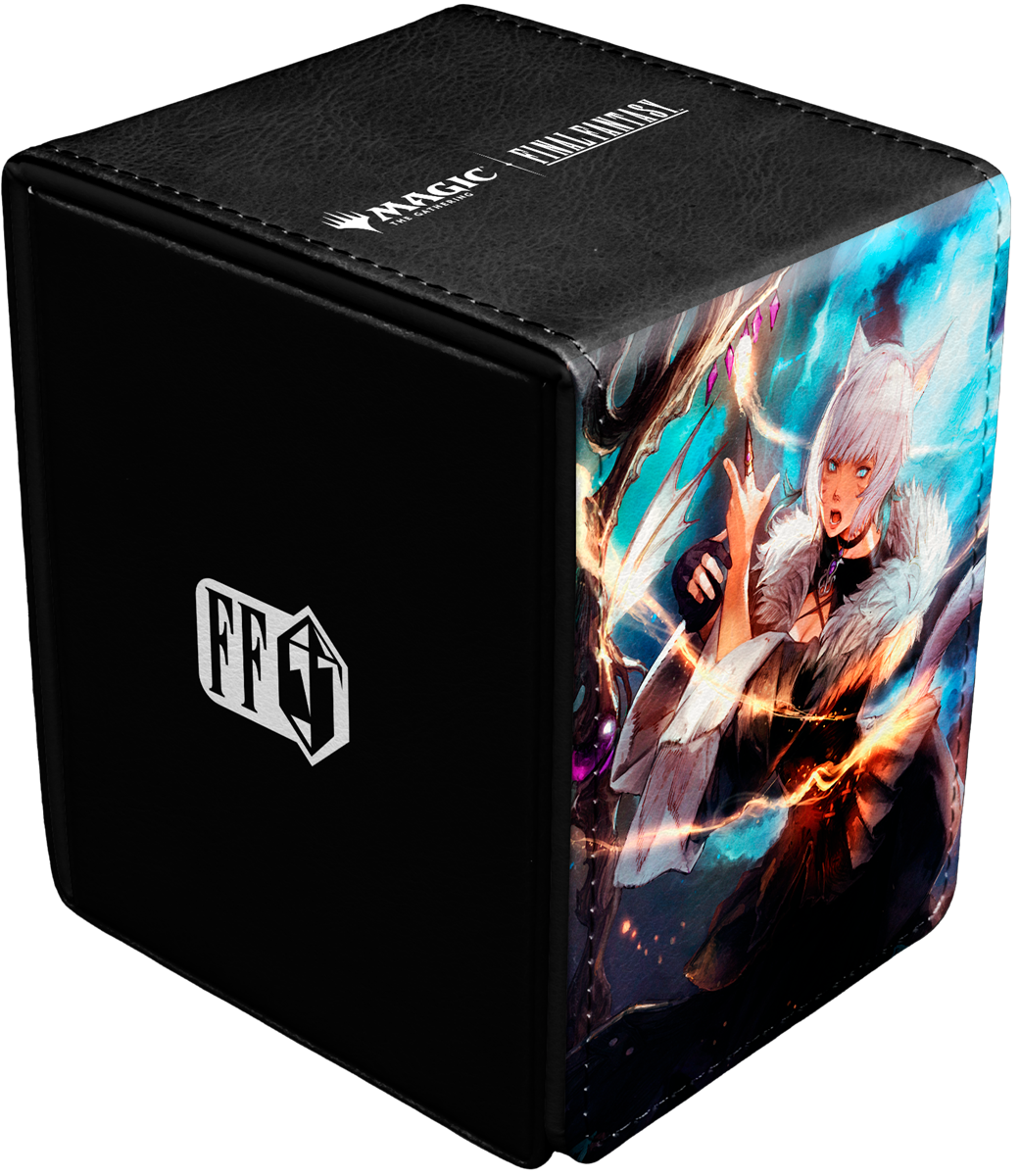 Magic the Gathering CCG: Final Fantasy - Alcove Flip 100+ Deck Box - Y’shtola Rhul