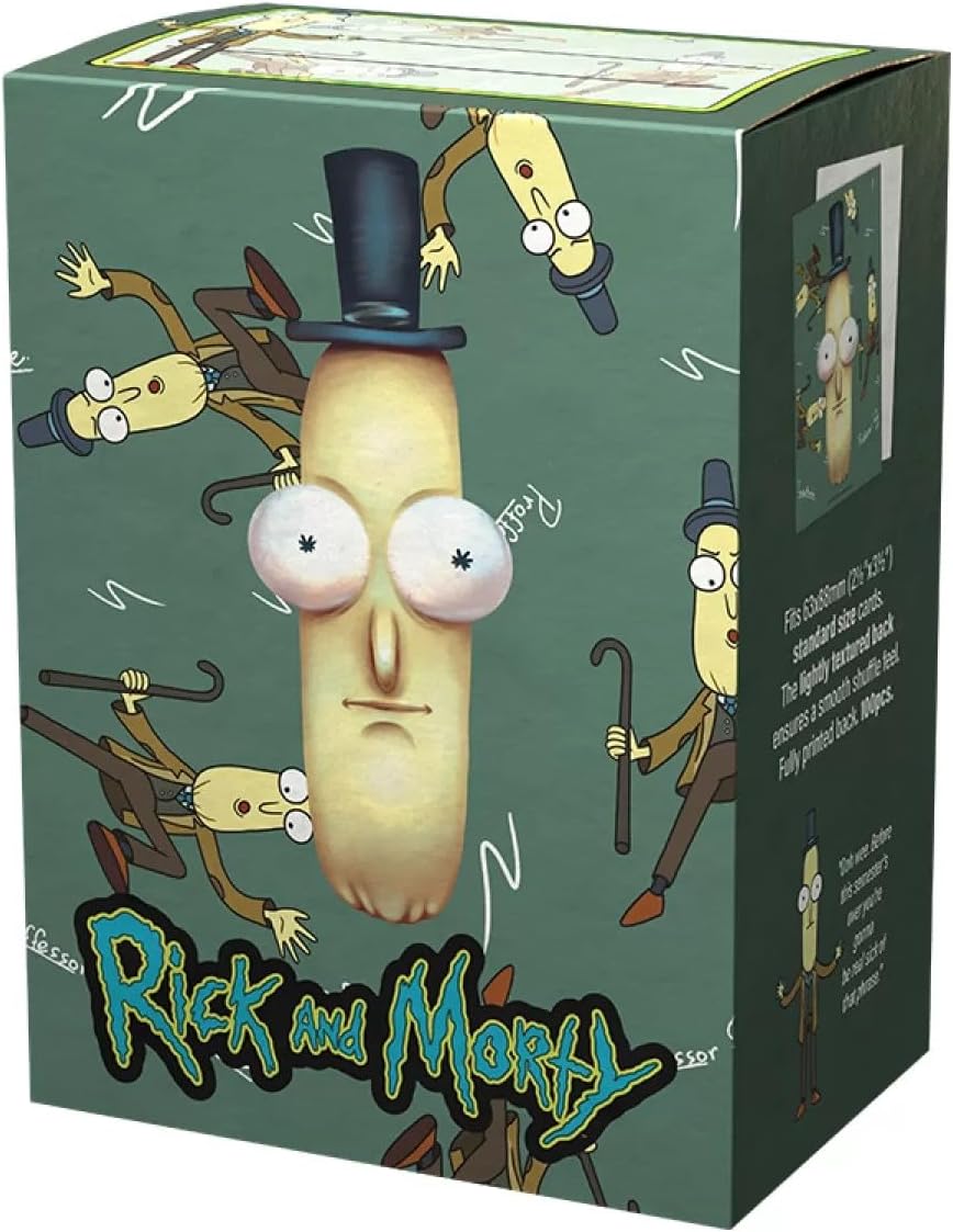 Dragon Shield: (100) Brushed Art - Rick & Morty - Mr. Poopy Butthole