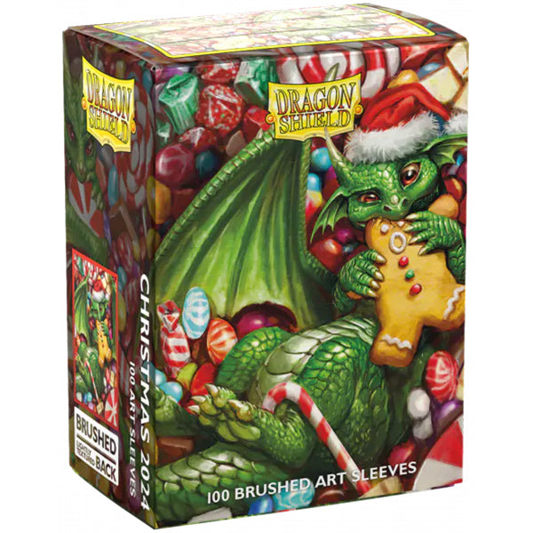 Dragon Shield: Brushed Art Sleeves - Christmas 2024 (100)
