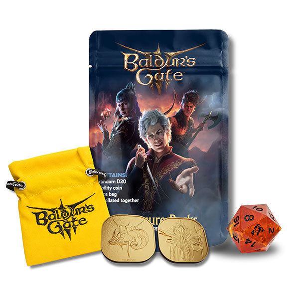 Baldur's Gate 3 Dice Set Treasure Pack