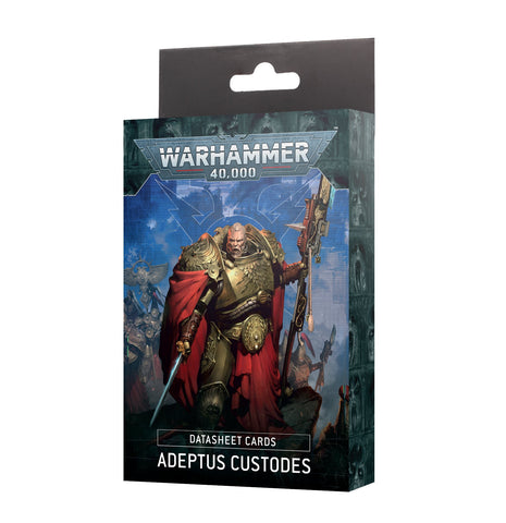 Warhammer 40K: Adeptus Custodes Datasheet Cards
