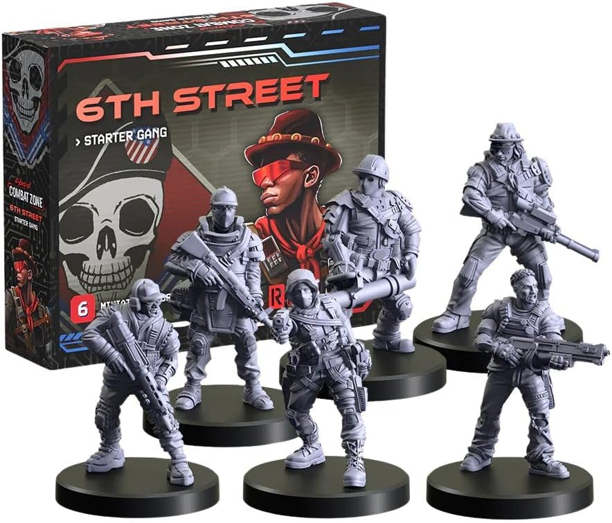 Cyberpunk RED: Combat Zone - 6th Street Faction Starter Box