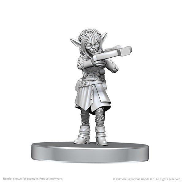 Critical Role Unpainted Miniatures: W26 Veth Brenatto & Nott the Brave
