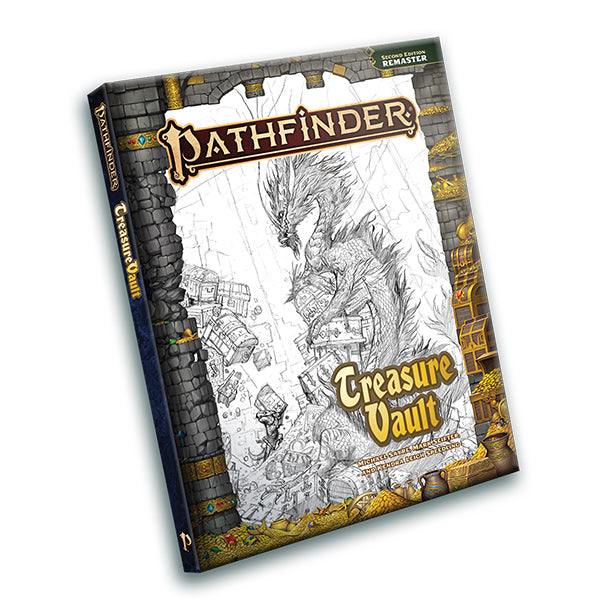 Pathfinder RPG: Treasure Vault Hardcover (Remastered) (Sketch Cover Edition) (P2)