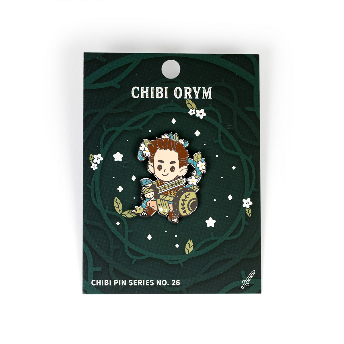 Critical Role Chibi Pin No. 26 - Orym, of the Air Ashari