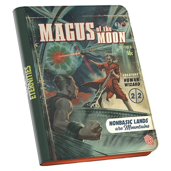 18-Pocket Zipfolio 360 Xenoskin - Edge of Eternities - Magus of the Moon