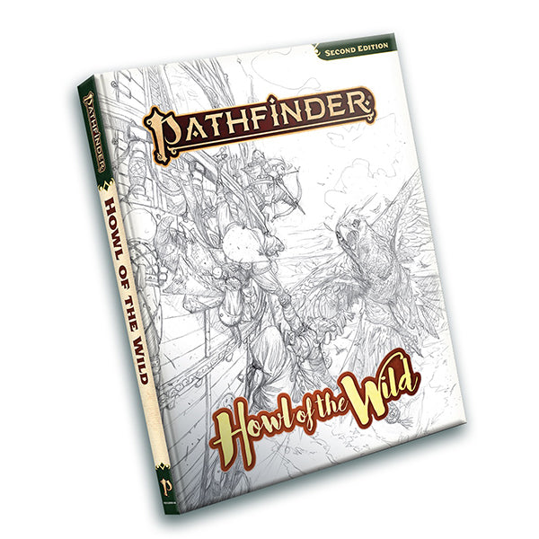 Pathfinder RPG: Howl of the Wild Hardcover (Sketch Cover) (P2)