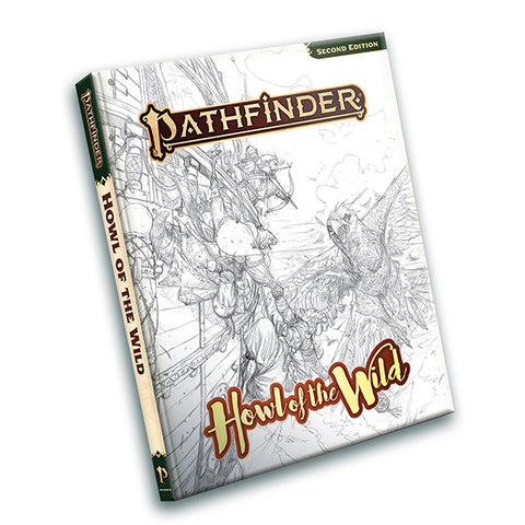 Pathfinder RPG: Howl of the Wild Hardcover (Sketch Cover) (P2)