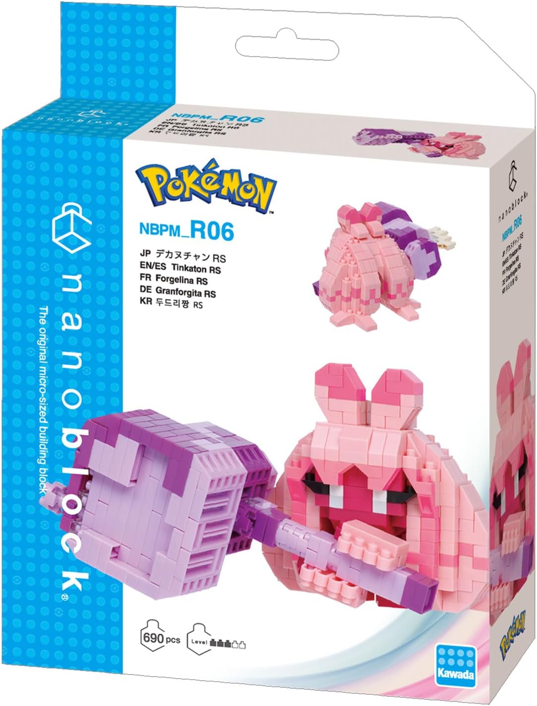 Nanoblock: Pokemon - Tinkaton