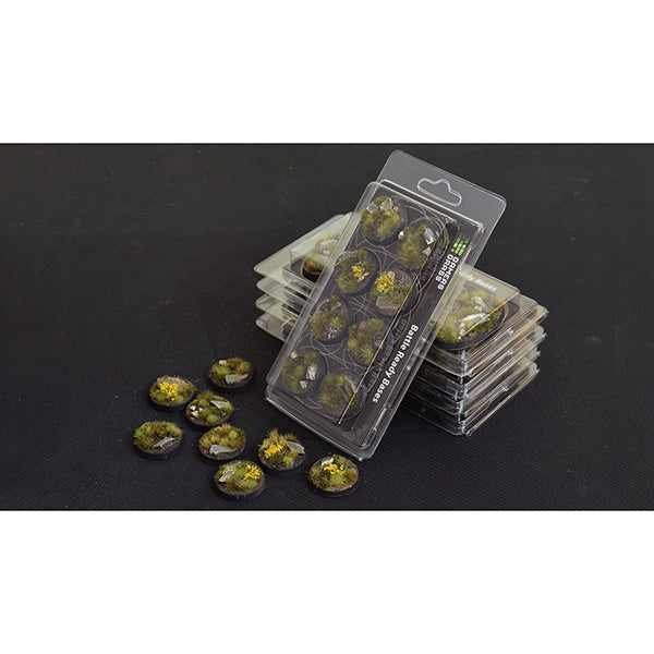 Battle Ready Bases: Highland- Round 32mm (x8)