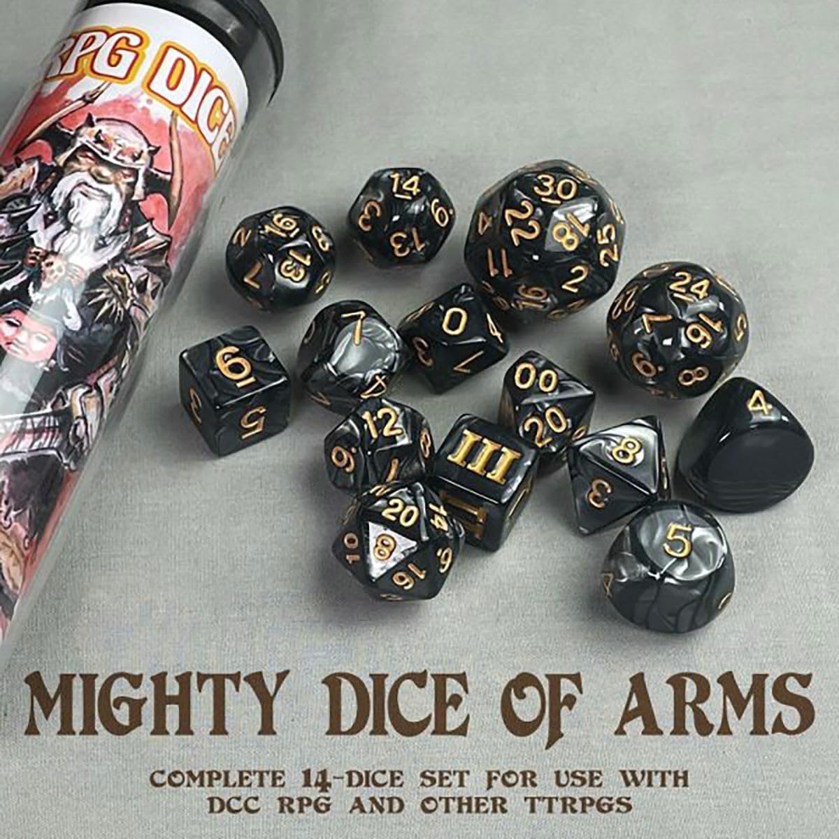 DCC Dice: Mighty Dice of Arms