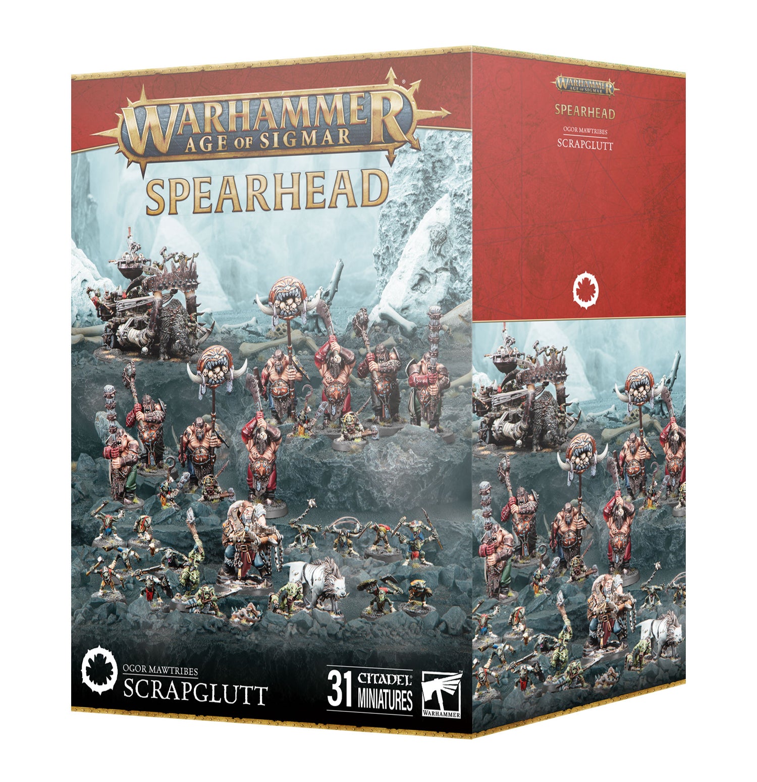 Warhammer Age of Sigmar: Ogor Mawtribes - Scrapglutt Spearhead