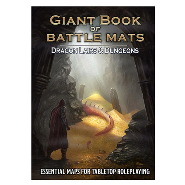Dragon Lairs & Dungeons: A Giant Book of Battle Mats