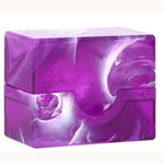 BCW Spectrum - Marble Prism Deck Case - Charoite Purple 50ct