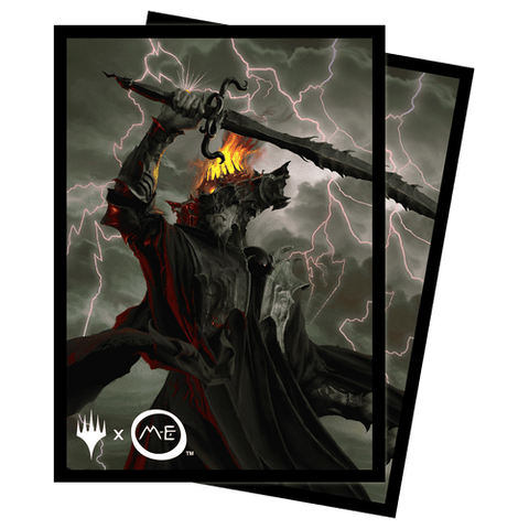 Magic the Gathering CCG: The Lord of the Rings: Tales of Middle-earth 100ct Deck Protector Sleeves D - Featuring: Sauron