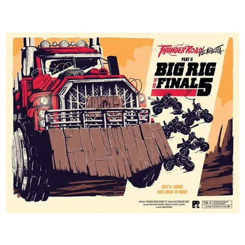 Thunder Road: Vendetta - Big Rig and the Final Five Expansion - Deluxe Edition