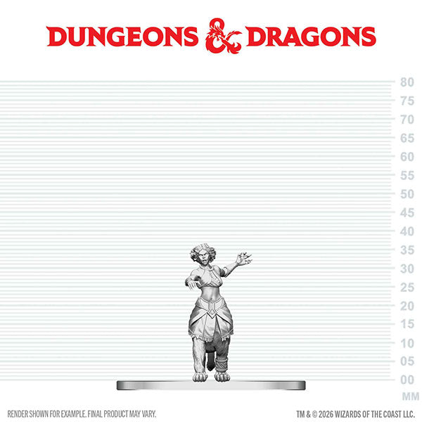 Dungeons & Dragons Nolzur's Marvelous Unpainted Miniatures: Lamia