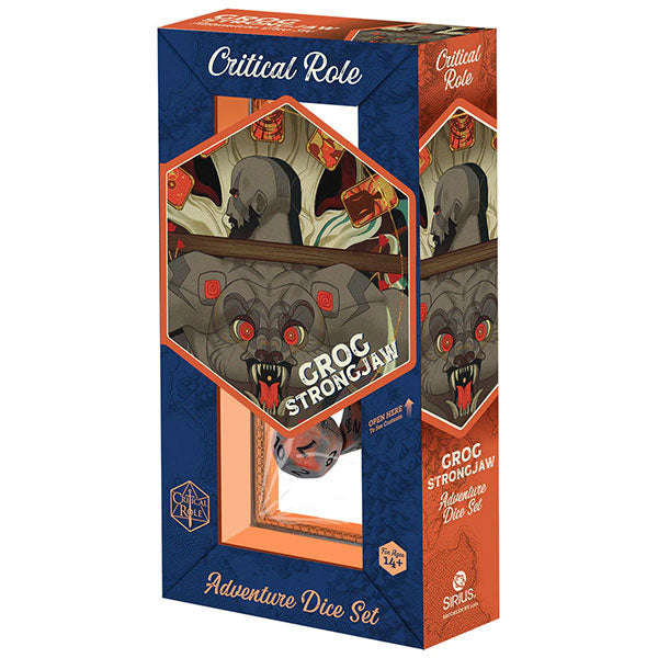Vox Machina Adventure Dice: Grog Strongjaw