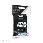 Star Wars: Unlimited Art Sleeves - Card Back Black