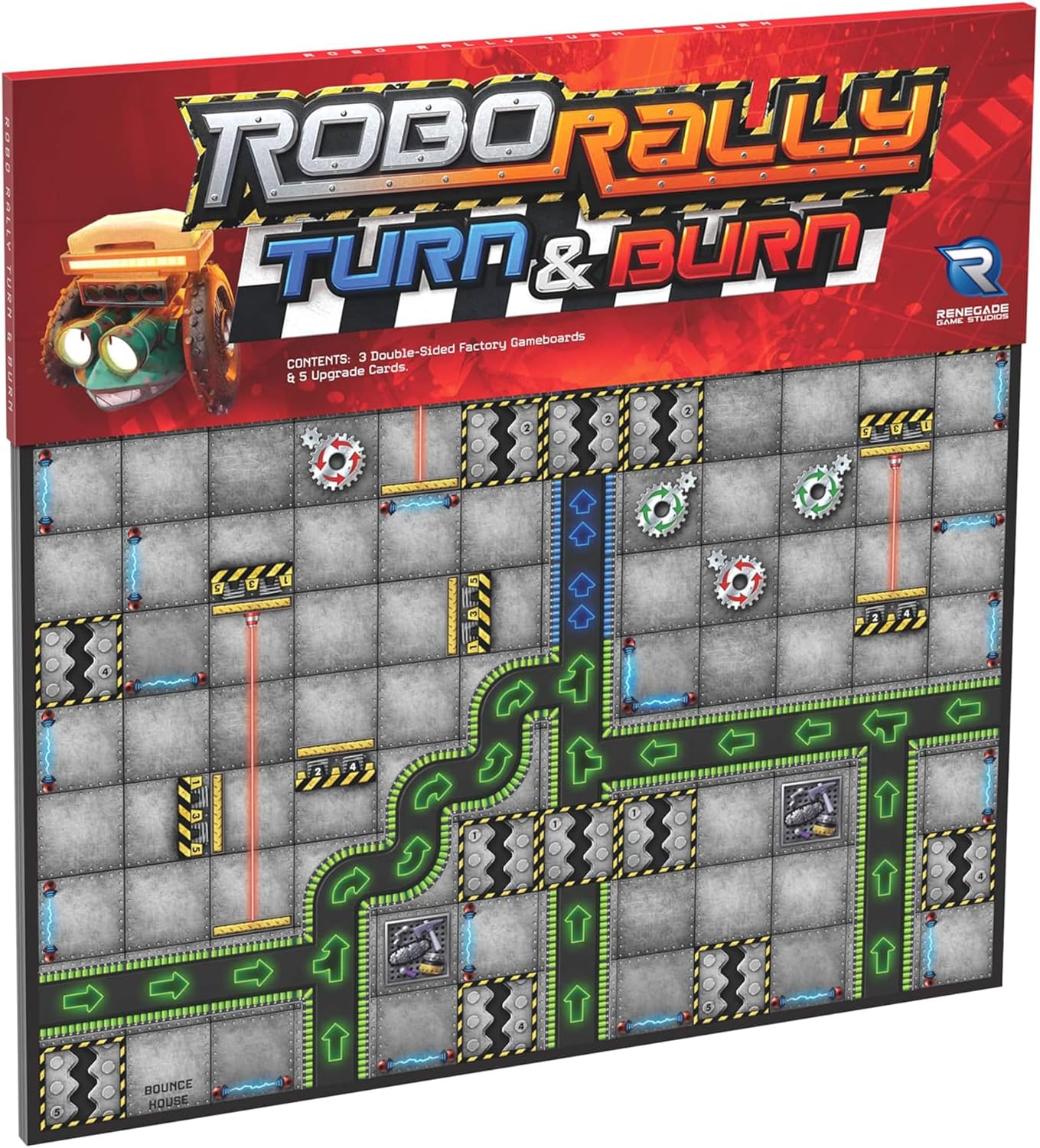 Robo Rally: Turn & Burn Expansion