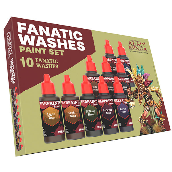 Warpaint: Fanatic Washes Paint Set