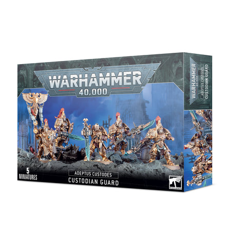 Warhammer 40K The Horus Heresy Adeptus Custodes Custodian Guard Squad