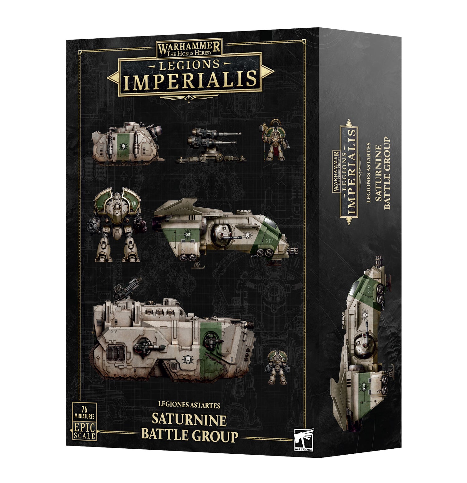 Warhammer The Horus Heresy: Legions Imperialis - Legiones Astartes Saturnine Battle Group