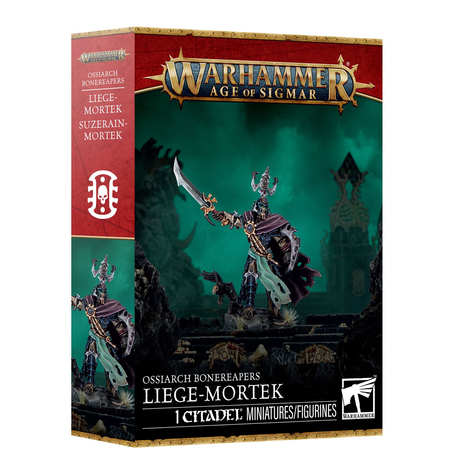 Warhammer Age of Sigmar: Ossiarch Bonereapers - Liege Mortek