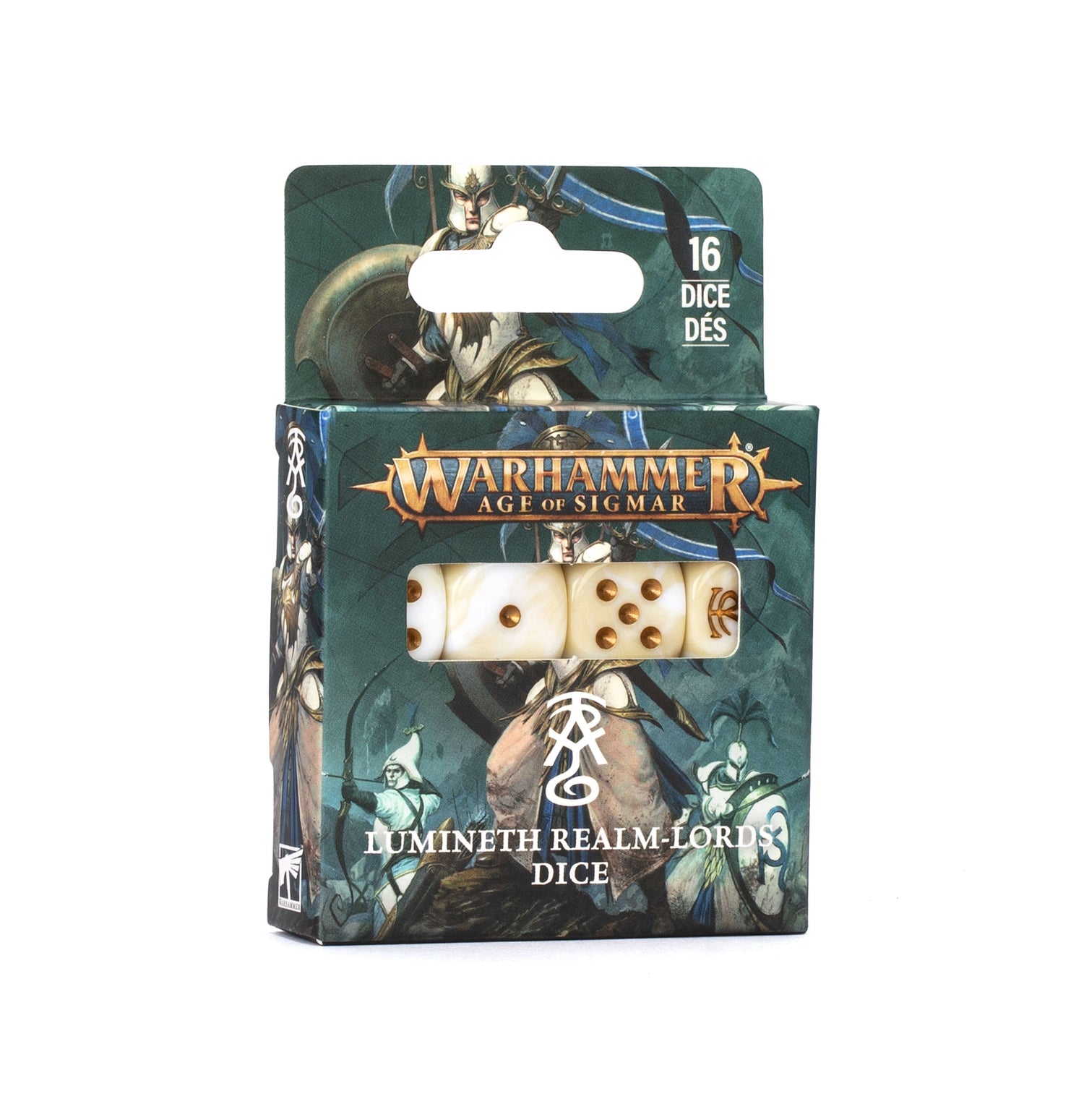Warhammer Age of Sigmar: Lumineth Realmlords Dice