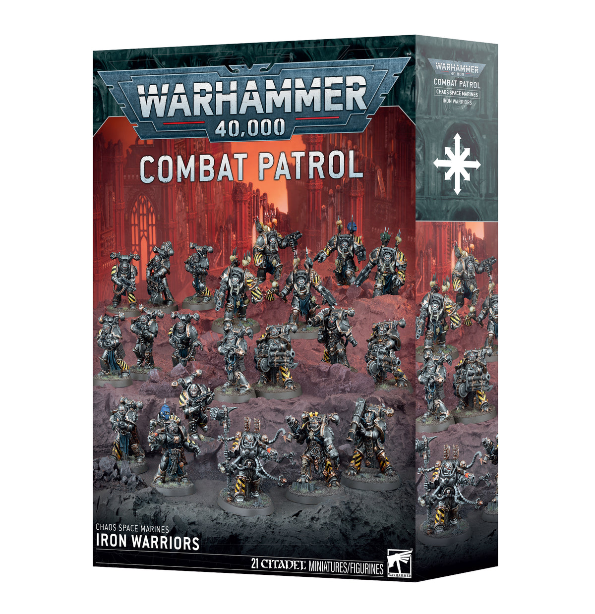 Warhammer 40K: Chaos Space Marines - Iron Warriors Combat Patrol