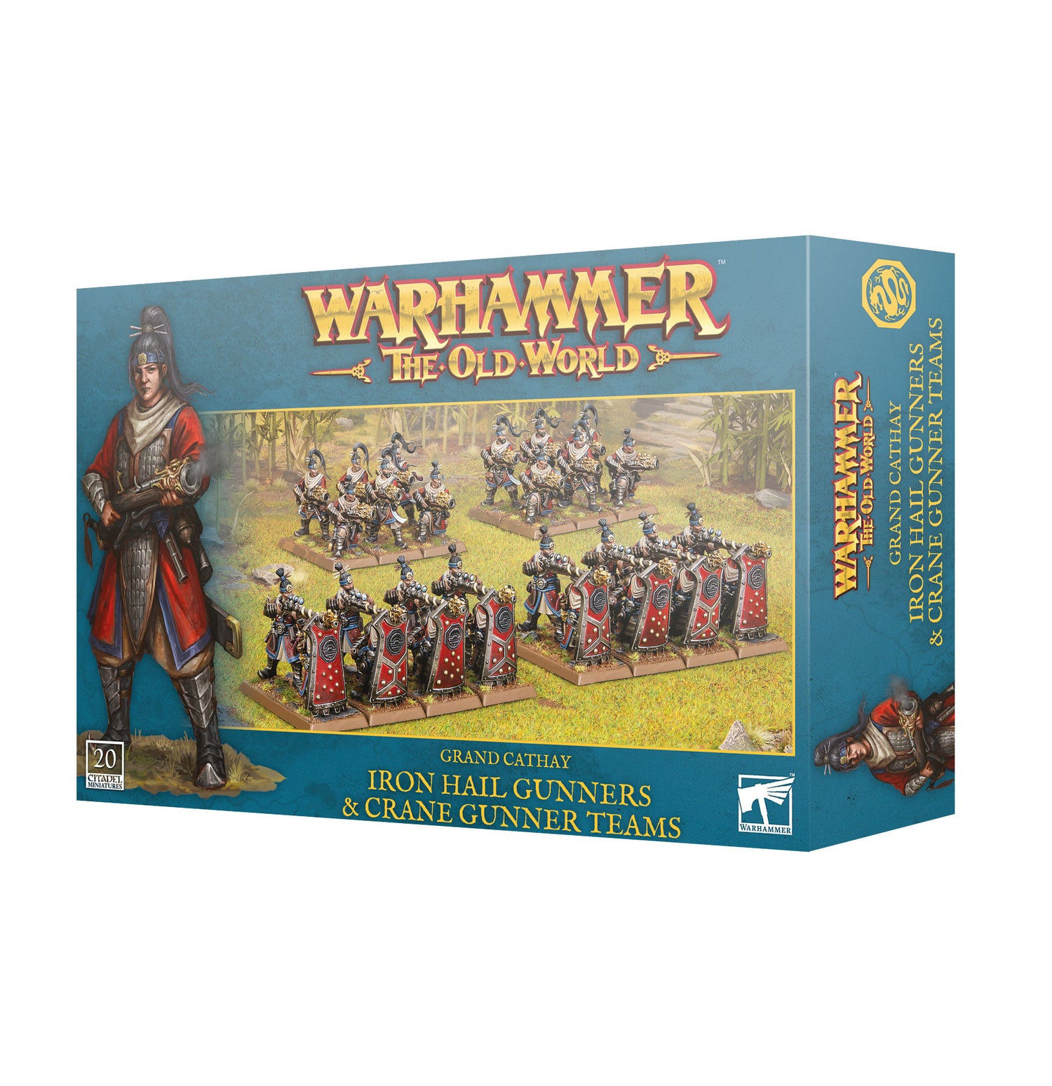 Warhammer Old World: Grand Cathay - Iron Hail Gunners & Crane Gunner Teams