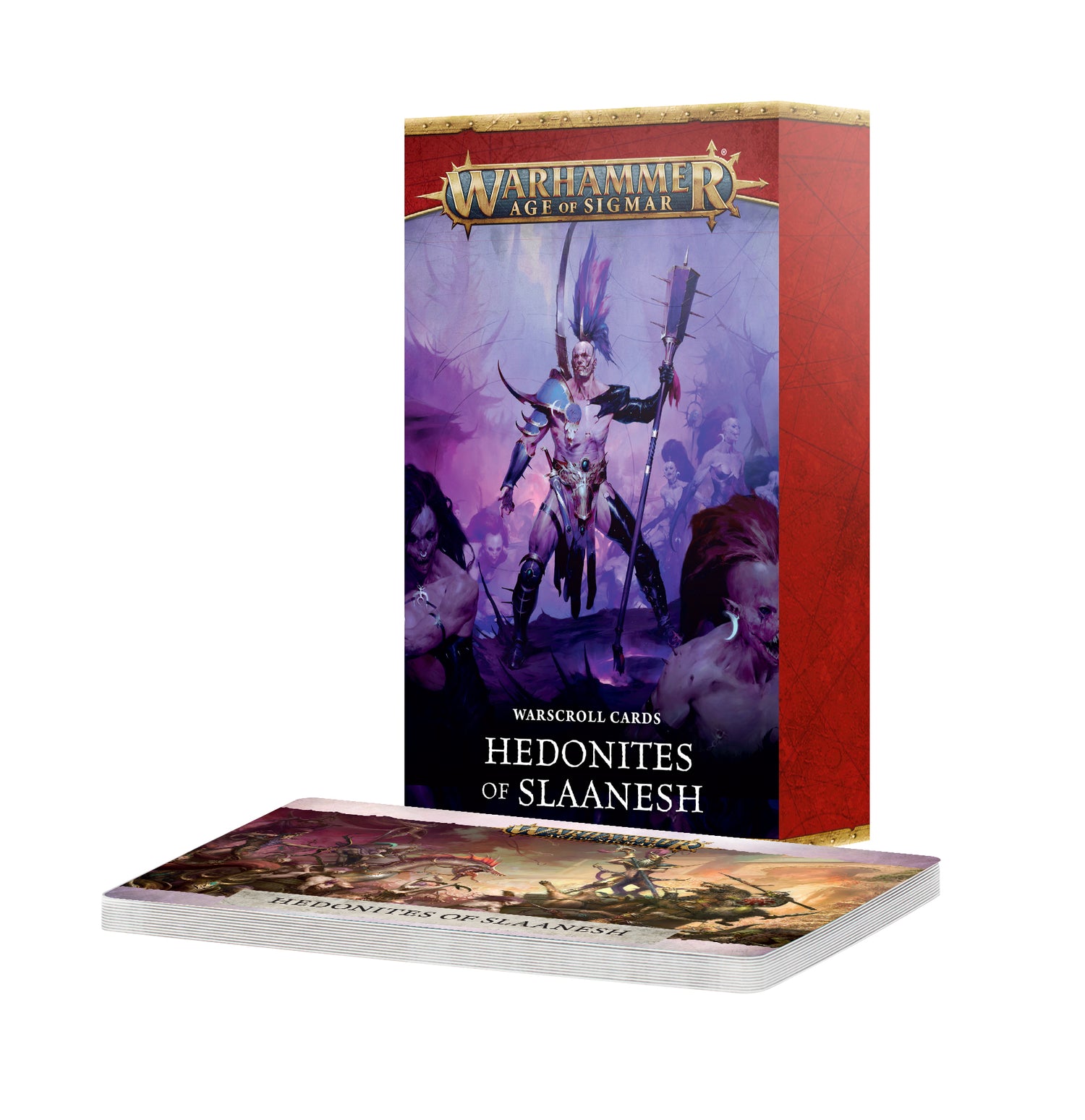 Warhammer Age of Sigmar: Hedonites of Slaanesh - Warscroll Cards