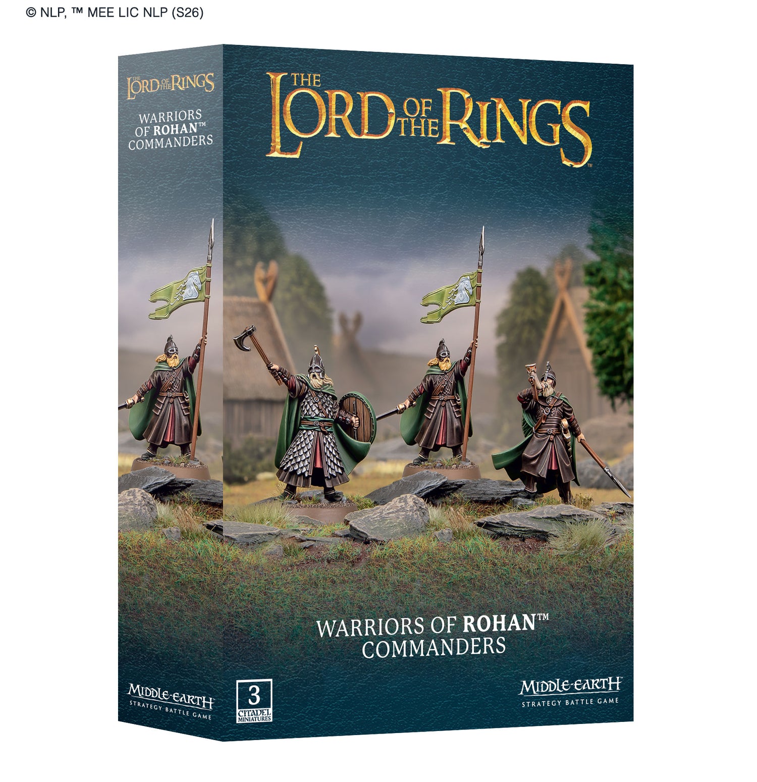 Middle Earth Strategy Battle Game: Warriors of Rohan - Commanders