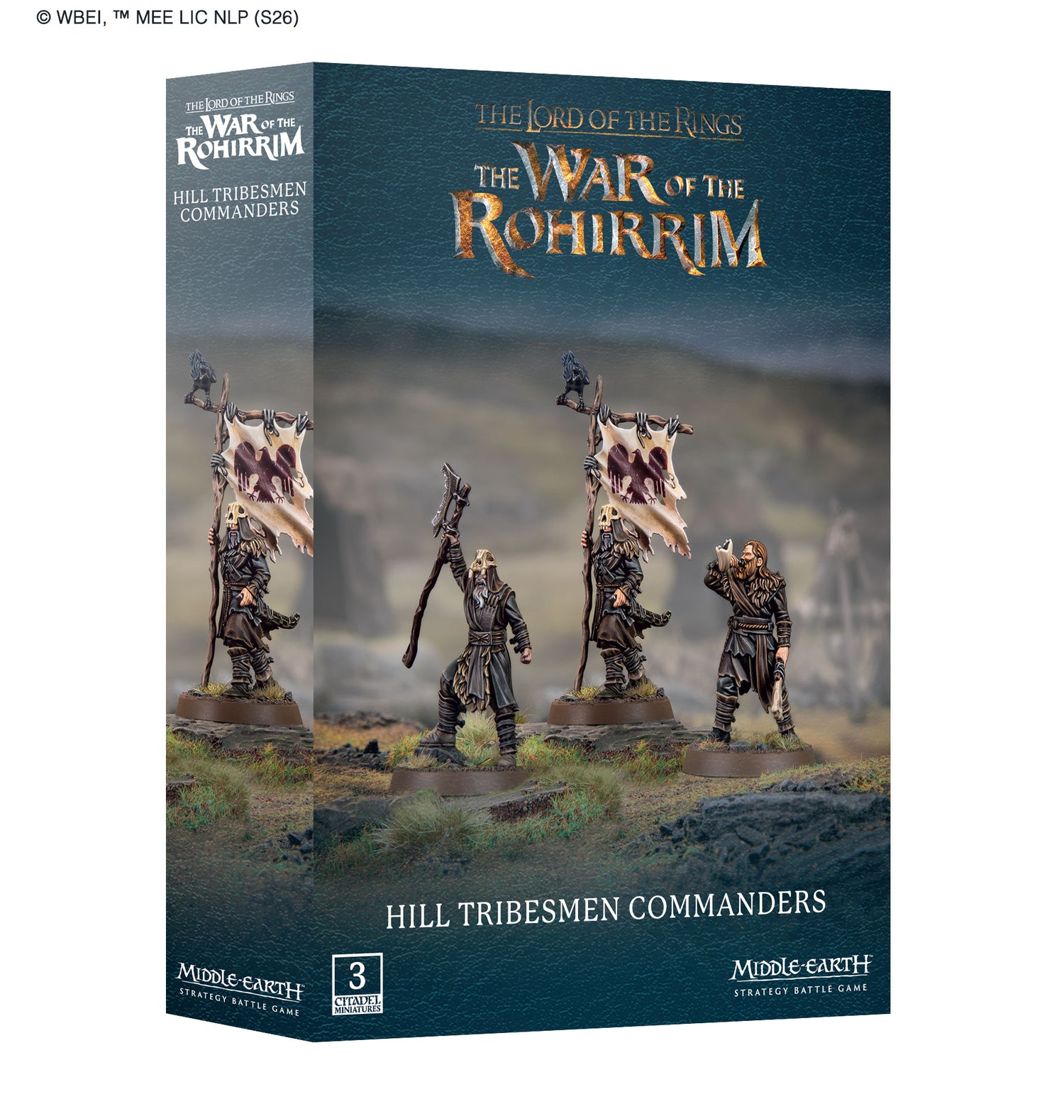 Middle Earth Strategy Battle Game: Hill Tribesmen - Commanders