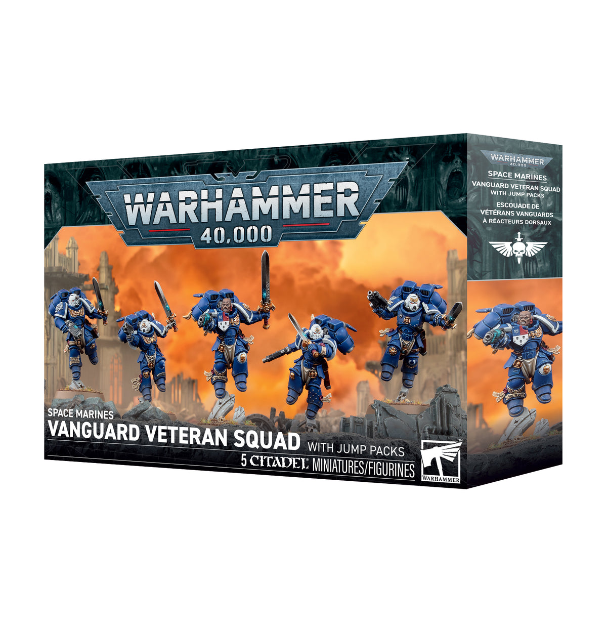 Warhammer 40K: Space Marines - Vanguard Veterans Squad with Jump Packs