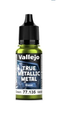 Vallejo: True Metallic Metal - Amber Green Base (18ml)