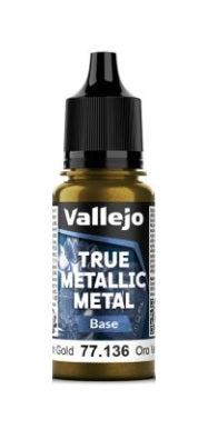 Vallejo: True Metallic Metal - Greenish Gold Base (18ml)