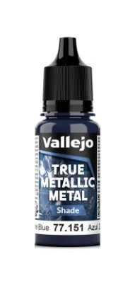 Vallejo: True Metallic Metal - Sapphire Blue Shade (18ml)