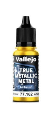 Vallejo: True Metallic Metal - Radiant Yellow Airbrush (18ml)