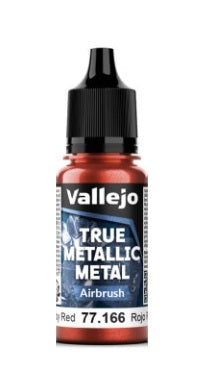 Vallejo: True Metallic Metal - Ruby Red Airbrush (18ml)