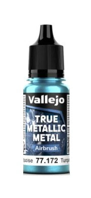 Vallejo: True Metallic Metal - Hydra Turquoise Airbrush (18ml)