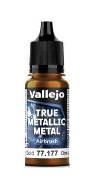Vallejo: True Metallic Metal - Arcane Gold Airbrush (18ml)