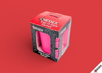 Cup-O-Dice Games: Neon Pink