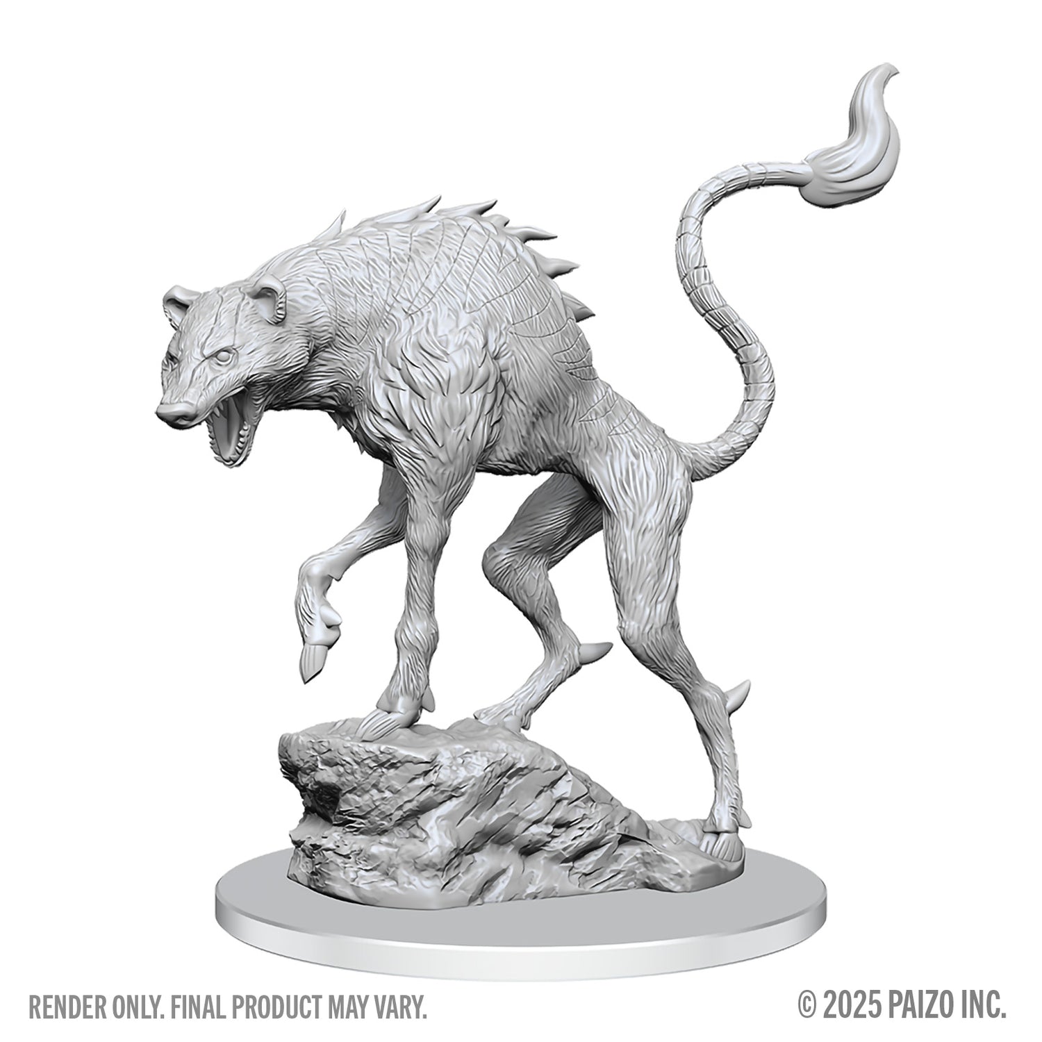 Deep Cuts Unpainted Miniatures: W28 Leucrotta