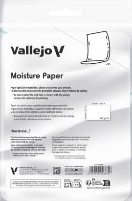 Vallejo Wet Palette Moisture Paper