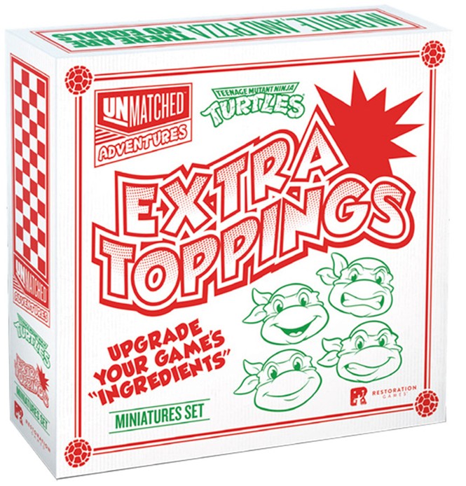 Unmatched Adventures: Teenage Mutant Ninja Turtles - Extra Toppings Miniature Pack